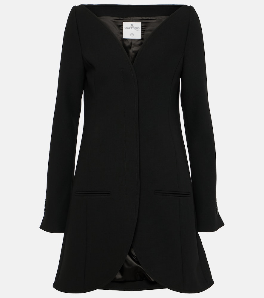 Courreges Ellipse  coat. 库雷热椭圆外套
