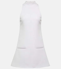 Courreges Heritage logo minidress