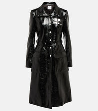 Courreges Logo cotton-blend trench coat - Courreges Logo 棉混纺风衣