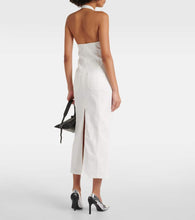 Courreges Multiflex denim midi dress