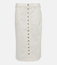 Courreges Multiflex denim midi skirt - Courreges Multiflex 牛仔中长半身裙