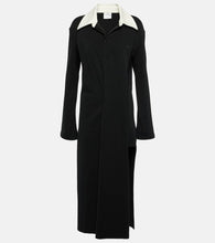 Courreges Twist cotton-blend piqu√É¬© polo dress