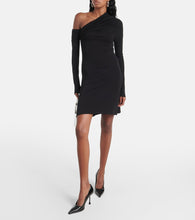Courreges Twist one-shoulder  minidress