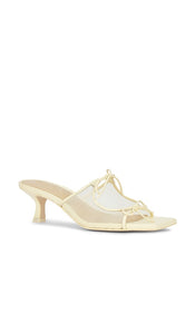 Cult Gaia Allegra Sandal in Cream