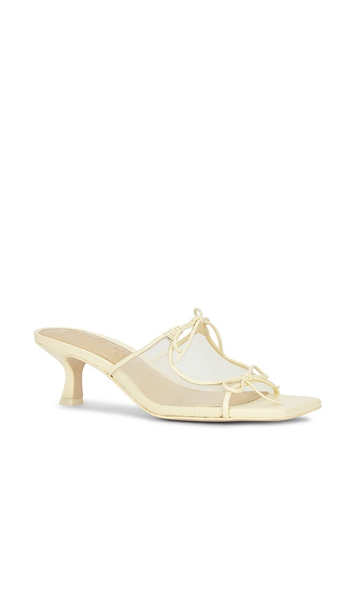 Cult Gaia Allegra Sandal in Cream