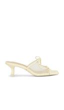 Cult Gaia Allegra Sandal in Cream | Crema Strappy Sandals for Women
