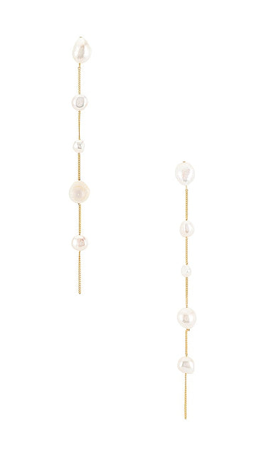 Cult Gaia Atum Earring in Metallic Gold