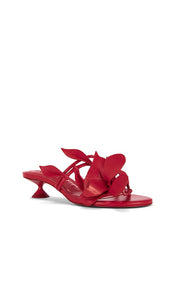 Cult Gaia Colette Sandal in Red