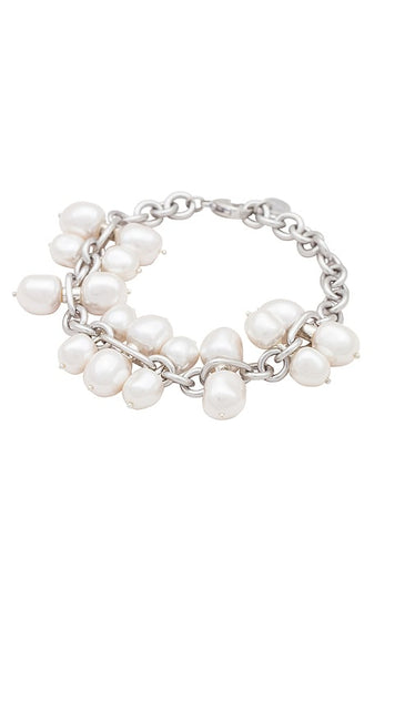 Cult Gaia Dolly Bracelet in White