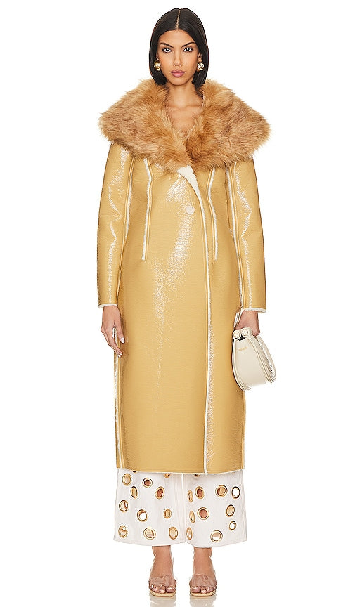 Cult Gaia Elaine Jacket in Beige