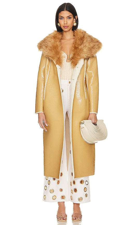 Cult Gaia Elaine Jacket in Beige - Veste Cult Gaia Elaine en Beige - Cult Gaia Elaine 米色夹克 - Kultige Gaia Elaine Jacke in Beige - Cult Gaia Elaine 자켓 베이지색 - Giacca Cult Gaia Elaine in beige
