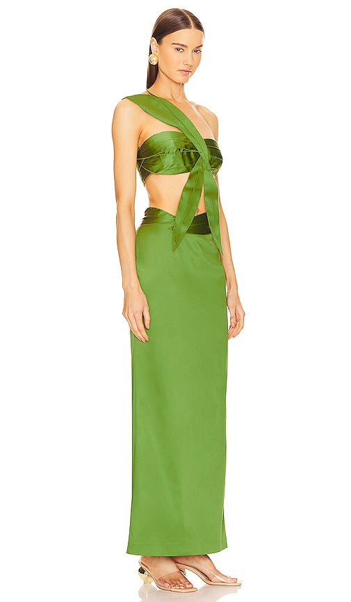 Cult Gaia Sharlena Gown in Green