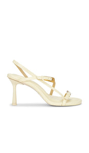 Cult Gaia Simona Sandal in Cream | Crema Strappy Sandals for Women