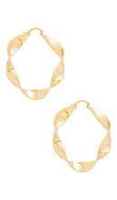 Cult Gaia Yael Earrings in Metallic Gold