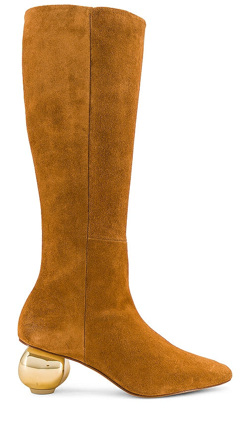 Cult Gaia Zuri Boot in Tan - Botte Cult Gaia Zuri en Tan - Cult Gaia Zuri 棕褐色靴子 - Kultiger Gaia Zuri-Stiefel in Hellbraun - Cult Gaia Zuri 부츠 - Stivale Cult Gaia Zuri in marrone chiaro