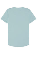 Cuts AO Curve Hem Tee in Blue