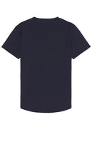 Cuts AO Curve Hem Tee in Navy