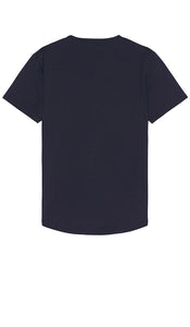 Cuts AO Curve Hem Tee in Navy