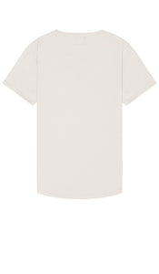 Cuts AO Curve Hem Tee in Taupe