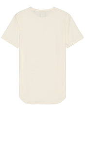 Cuts Ao Elongated Tee in Ivory