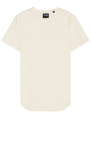 Cuts Ao Elongated Tee in Ivory