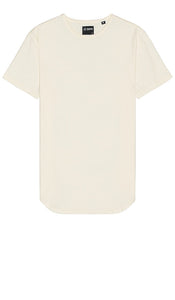 Cuts Ao Elongated Tee in Ivory