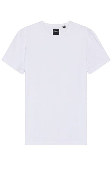 Cuts Ao Forever Tee in White - T-shirt Cuts Ao Forever en blanc - Cuts Ao Forever 白色 T 恤 - Cuts Ao Forever T-Shirt in Weiß - Cuts Ao Forever 티셔츠 색상 - Taglia la maglietta Ao Forever in bianco