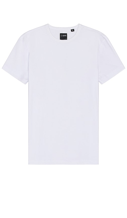 Cuts Ao Forever Tee in White - T-shirt Cuts Ao Forever en blanc - Cuts Ao Forever 白色 T 恤 - Cuts Ao Forever T-Shirt in Weiß - Cuts Ao Forever 티셔츠 색상 - Taglia la maglietta Ao Forever in bianco