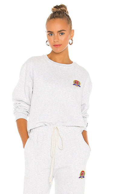 DANZY Classic Collection Sweatshirt in Grey - Sweat-shirt DANZY Classic Collection en gris - DANZY 经典系列灰色运动衫 - DANZY Classic Collection Sweatshirt in Grau - DANZY 클래식 컬렉션 스웨트셔츠 그레이 색상 - Felpa DANZY Collezione Classica in grigio