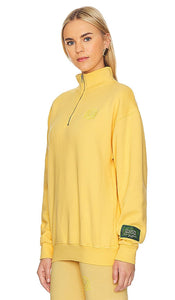 DANZY Quarter Zip in Yellow