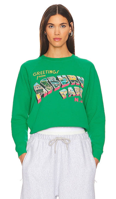 DAYDREAMER Bruce Springsteen Asbury Park Vintage Sweatshirt in Green - DAYDREAMER Bruce Springsteen Asbury Park - Sweat vintage vert - DAYDREAMER Bruce Springsteen Asbury Park 复古绿色运动衫 - DAYDREAMER Bruce Springsteen Asbury Park Vintage Sweatshirt in Grün - DAYDREAMER Bruce Springsteen Asbury Park 빈티지 스웨트셔츠 그린 컬러 - Felpa vintage DAYDREAMER Bruce Springsteen Asbury Park in verde