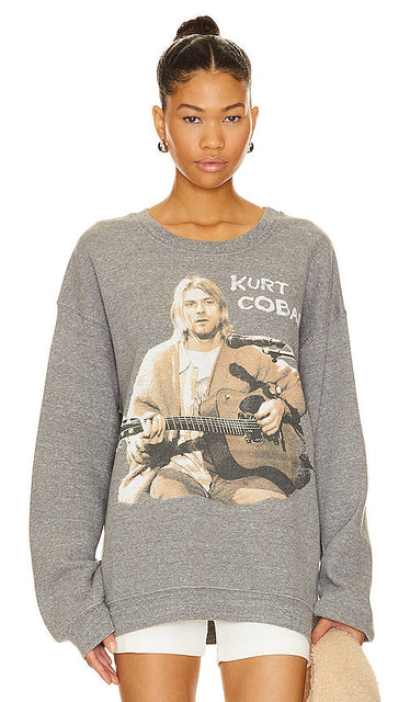 DAYDREAMER Kurt Cobain Notebook Crew in Grey - DAYDREAMER Kurt Cobain Notebook Crew en gris - DAYDREAMER Kurt Cobain 灰色笔记本工装裤 - DAYDREAMER Kurt Cobain Notebook Crew in Grau - DAYDREAMER 커트 코베인 노트북 크루 그레이 색상 - DAYDREAMER Kurt Cobain Notebook Crew in grigio