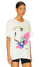 DAYDREAMER Rolling Stones Love You Live '77 Merch Tee in White