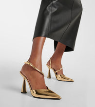D'Accori Arya 90 leather pumps