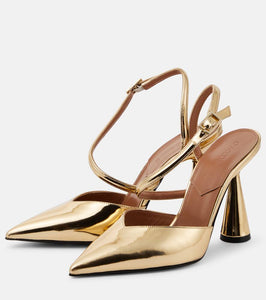 D'Accori Arya 90 leather pumps