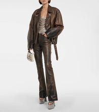 D'Accori Belle platform leather sandals