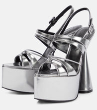 D'Accori Belle platform leather sandals