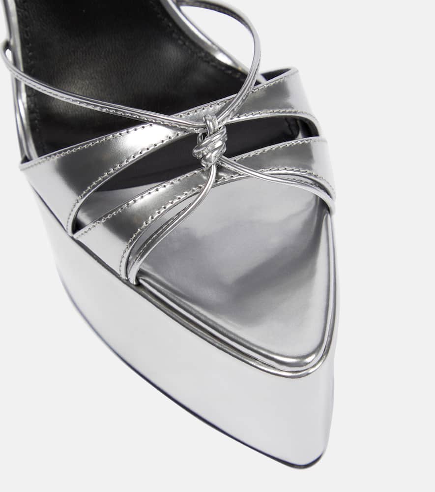 D'Accori Belle platform leather sandals