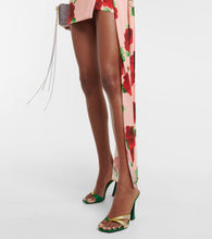 D'Accori Layla crystal-embellished satin mules