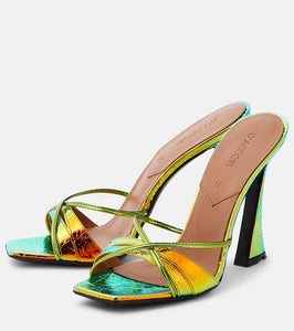 D'Accori Lust leather mules