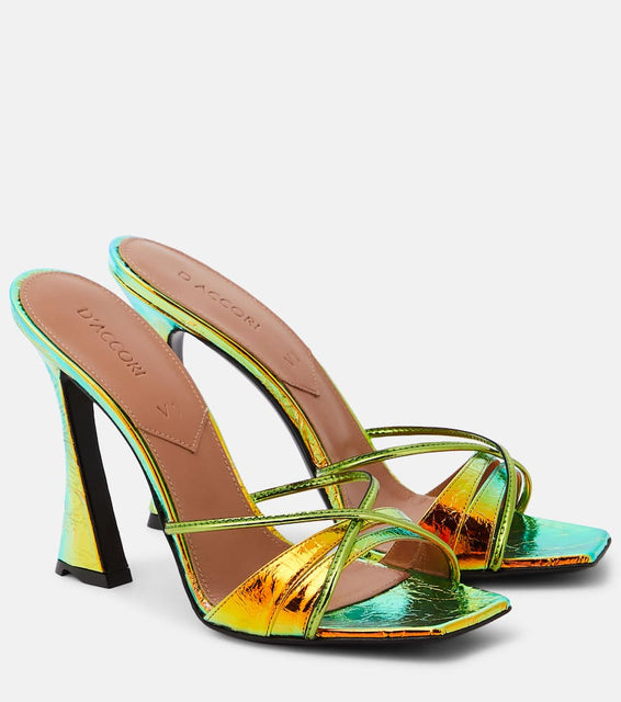 D'Accori Lust leather mules