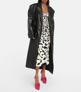 D'Accori Satin platform pumps