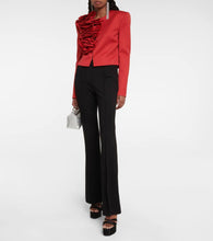 D'Accori Sienna satin platform mules