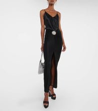 D'Accori Skye satin platform sandals