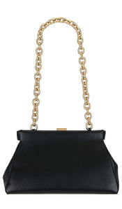 DeMellier London Cannes Clutch in Black