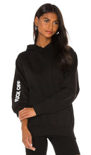 DEPARTURE Fuck Off Oversized Hoodie in Black - DEPARTURE - Fuck Off - Sweat à capuche oversize en noir - DEPARTURE Fuck Off 黑色超大连帽衫 - DEPARTURE Fuck Off Übergroßer Kapuzenpullover in Schwarz - DEPARTURE 퍽 오프 블랙 오버사이즈 후디 - DEPARTURE Felpa con cappuccio oversize Fuck Off in nero