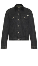 Deus Ex Machina Leon Trucker Jacket in Black