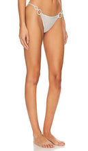 DEVON WINDSOR Alaya Bikini Bottom in Metallic Neutral