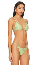 DEVON WINDSOR Amina Bikini Top in Green