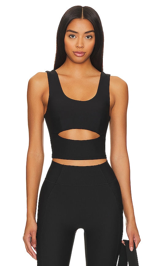 DEVON WINDSOR Inez Top in Black - DEVON WINDSOR Haut Inez en Noir - DEVON WINDSOR Inez 黑色上衣 - DEVON WINDSOR Inez Top in Schwarz - DEVON WINDSOR INEZ 탑 - Top DEVON WINDSOR Inez in nero